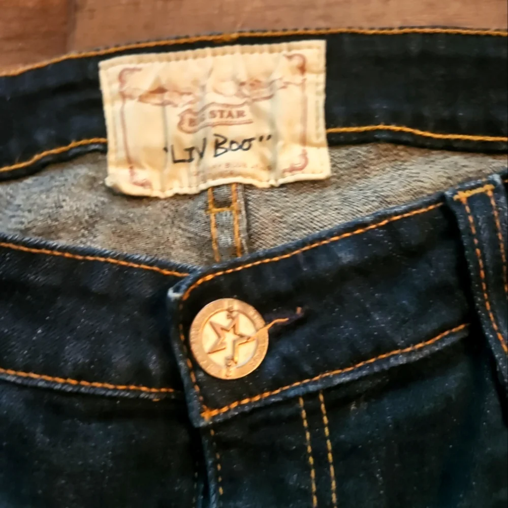 Big Star Women's Boot Cut Jeans - Dark Blue - Picture 4 of 14